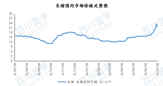 生猪价格行情走势